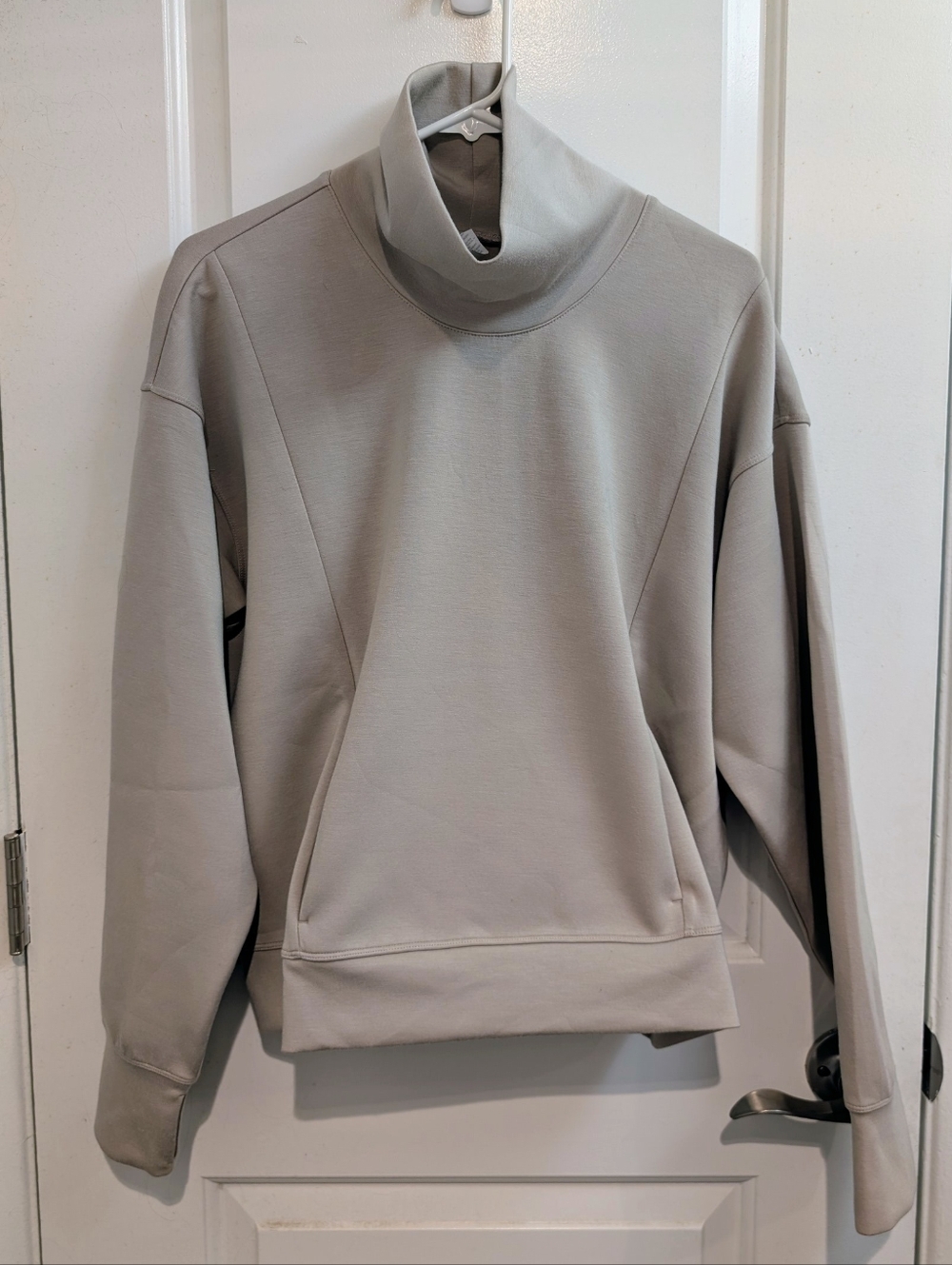 Zella Woman's Turtleneck Pullover Sweater - Light Tan
